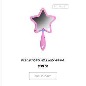 BNIB Jeffree Star Cos. Pink Jawbreaker Hand Mirror